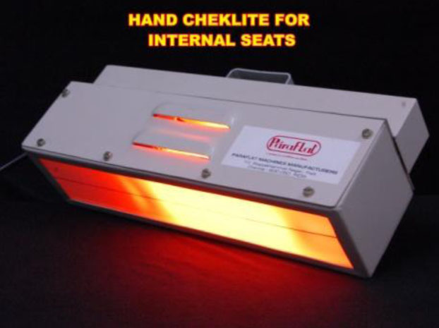 Hand Held Cheklite for Internal Seat Flatness Checking